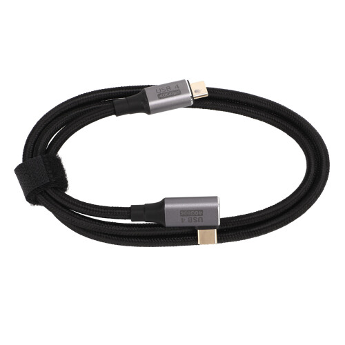 Καλώδιο USB4 συμβατό με Thunderbolt4, ταχύτητα μετάδοσης 40Gbps, σχεδιασμός USB C δεξιάς