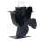 Μη ηλεκτρικός θερμικός ανεμιστήρας για ξυλόσομπες, αθόρυβη λειτουργία, 4