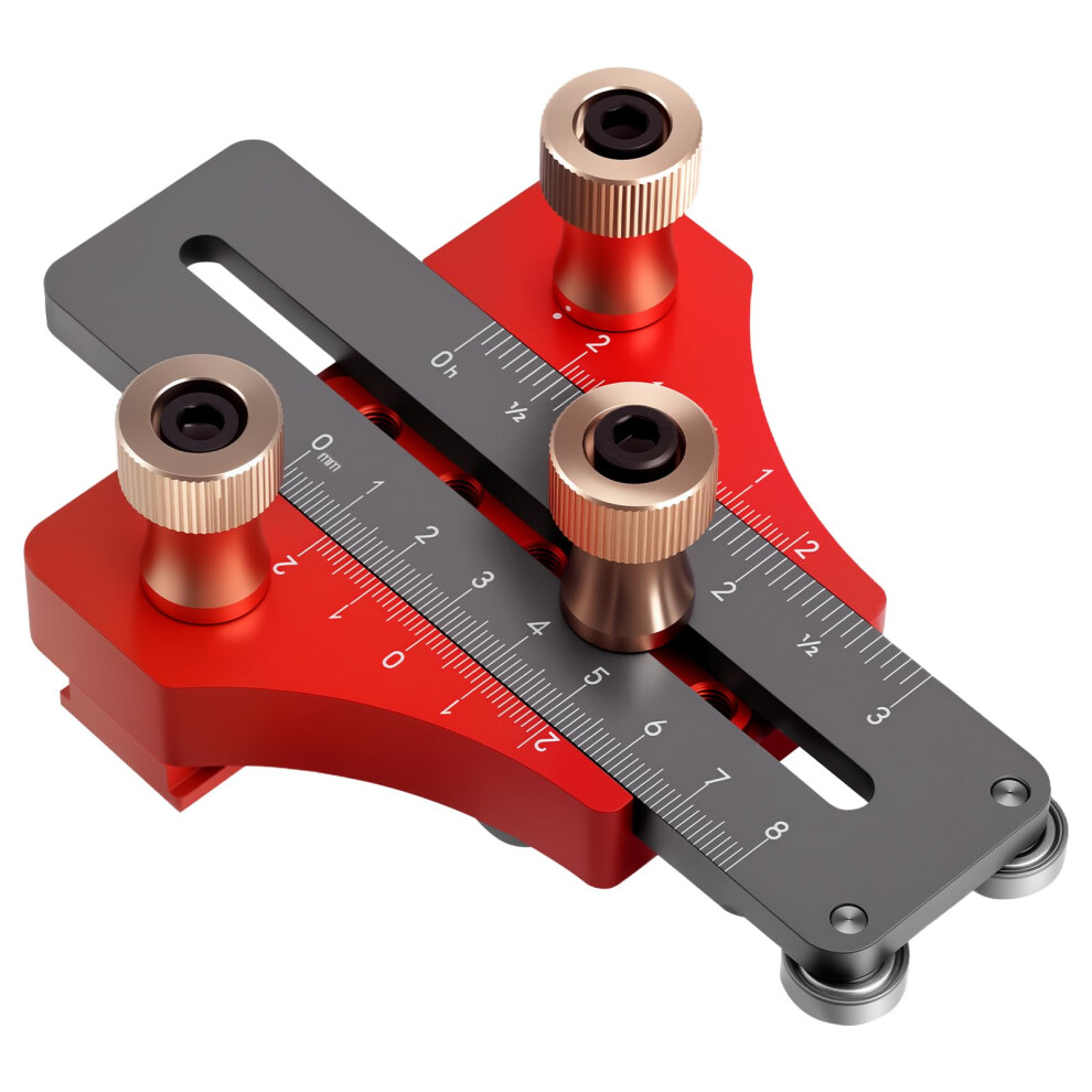 Adjustable Thin Rip Jig For Table Saw Â Precise Woodworking Strip Cutting Guide, Fits 3/4'X3/8' Slots 9365369430235