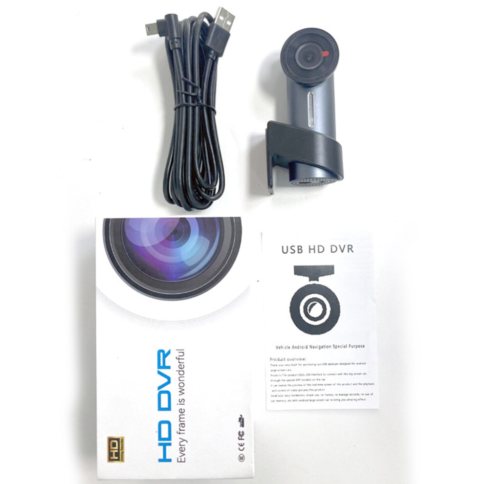 Driving Video Recorder 360 Degree Rotation Wide Angle Lens Nightvision Loop Recording Enhanced Night Vision Front Rear Dual Recording Built In Wifi 9483153250781