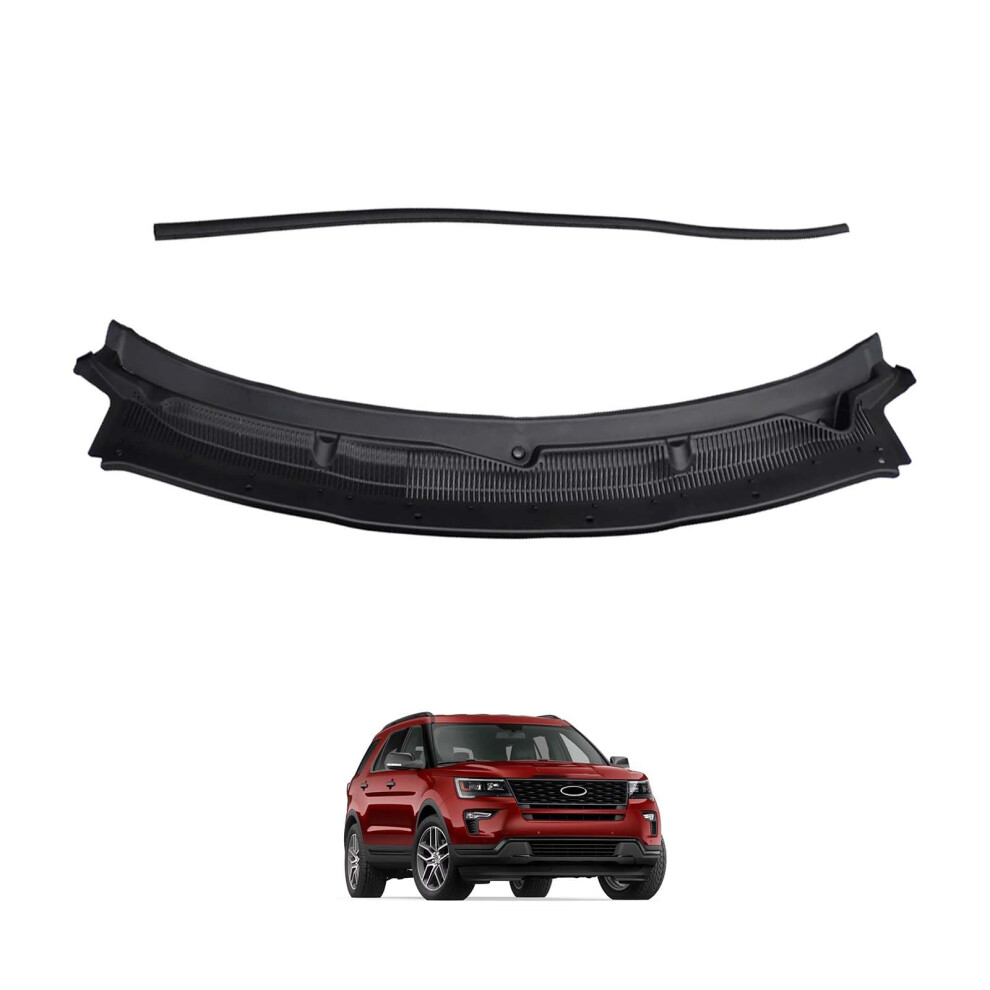 Cowl Cover For Ford Explorer 20112019 Oem Fit Weatherproof Bb5z78022a68aa Replacement Black 9164114197412