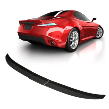 3 Stück Gloss Schwarz Heckspoiler Flügel für Limousine, Universal verstellbarer Kofferraum