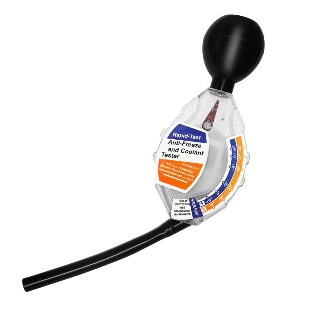 Automotive Coolant Tester Antifreeze Hydrometer With Dual Scale For Accurate Engine Protection 9365369430471