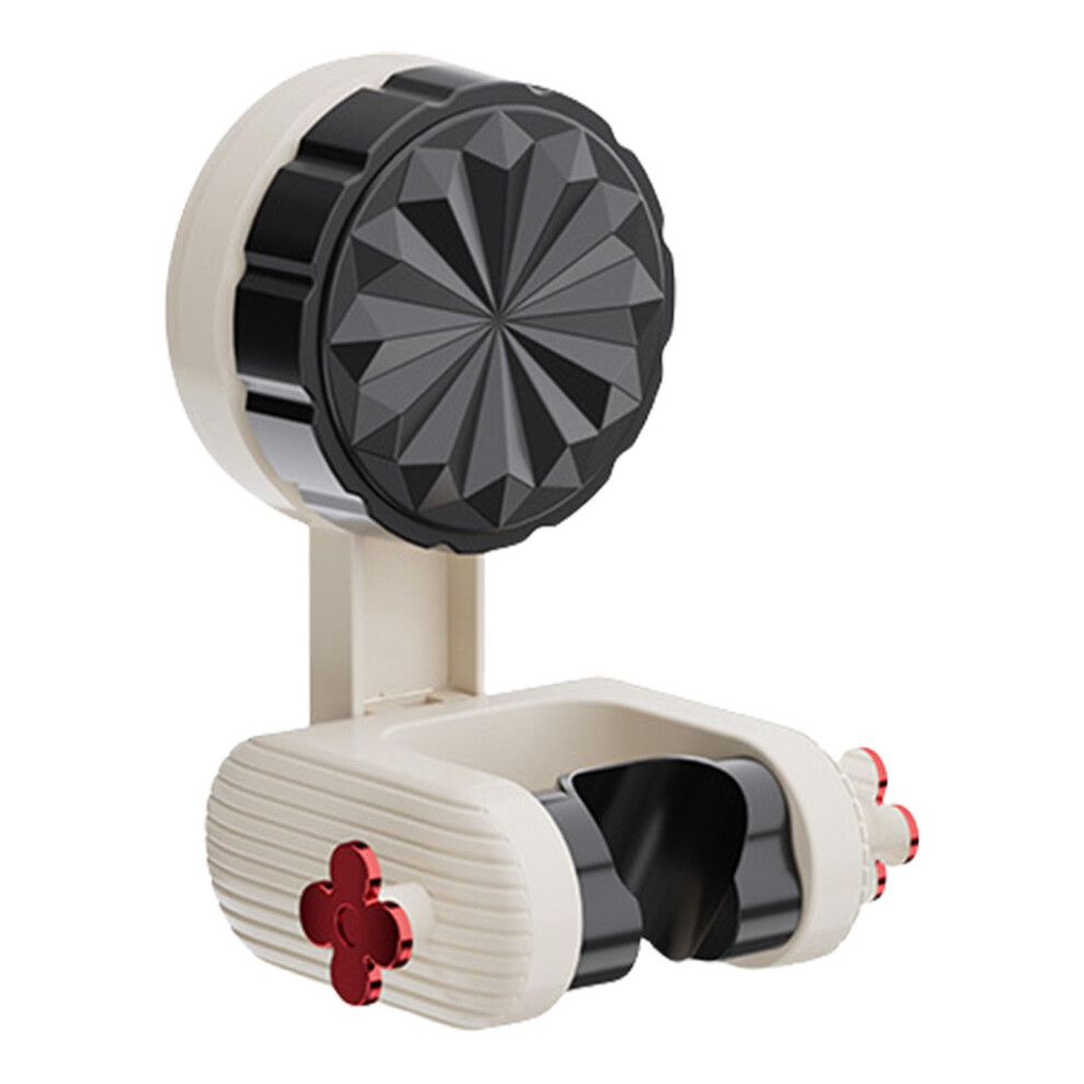 Adjustable Suction Cup Shower Head Holder With Strong Grip For Handheld Showerheads Black 9365369384453