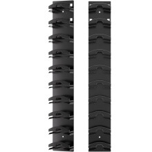 Wall Mounted Hat Rack and Cap Organizer, Holds 20 Hats, SpaceSaving Vertical Closet Storage
