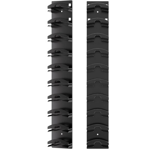 Wall Mounted Hat Rack and Cap Organizer, Holds 20 Hats, SpaceSaving Vertical Closet Storage