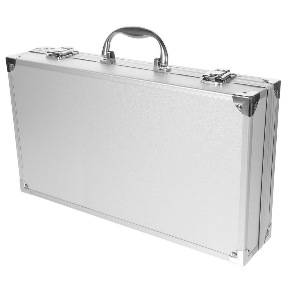 Lockable Aluminum Tool Case 14.2X7.9x3in With Secure Combination Lock For Medical And Electronics Storage 9365369430846
