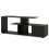 Móvel para TV - HELLOSHOP26 - 152 x 38 x 58,5 cm - Para TV de até 55 polegadas - Preto - Armazenamento otimizado 1