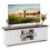 Móvel para TV - HELLOSHOP26 - Moderno - Marrom madeira - Para TV até 65 polegadas - 145x39,5x49,5 cm 1