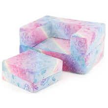 Divano modulare per bambini 71 x 53 x 34,5 cm 5 in 1 leggero e sicuro