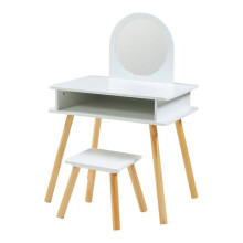 Kindertafel met kruk 91,5 x 62 x 43,5 cm wit 03_0011042