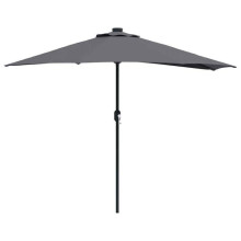 Parasol de jardin - HELLOSHOP26 - 294x150x224 cm - Rectangulaire - Pliant - LED solaire