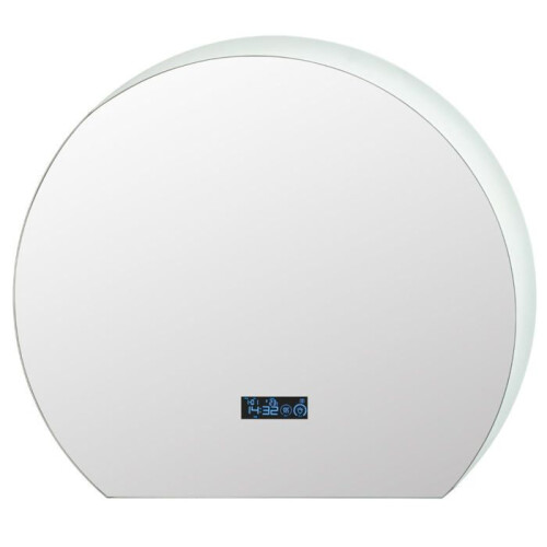 Miroir de salle de bain - HELLOSHOP26 - 53 x 60 cm - Antibuée - Mémoire intelligente - Éclairage LED variable