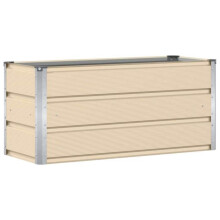 Jardinière - HELLOSHOP26 - 100 x 40 x 45 cm - Staal - Binnen/Buiten - Modern design