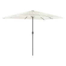 Parasol de jardin - HELLOSHOP26 - 300x200x250 cm - Rectangulaire - Mât acier - Anti-UV