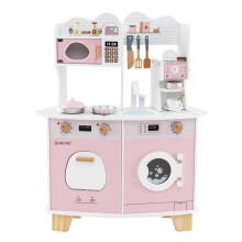 Dînette - HELLOSHOP26 - 70x30x88 cm - Madeira MDF/contraplacado - Armazenamento integrado - Área de trabalho 48 cm