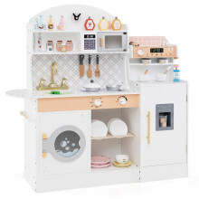 Dinette - HELLOSHOP26 - 106 x 30 x 105 cm - Branco - MDF - A partir de 3 anos