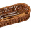 Rattan Bread Basket Multipurpose Kitchen Organizer Rectangular Woven Storage for Home Restaurant Durable Stackable Plastic 3