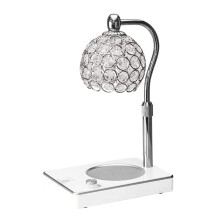 Dimmable Metal Candle Warmer Lamp with 2/4/6 Hour Timer and Adjustable Height for Home Decor