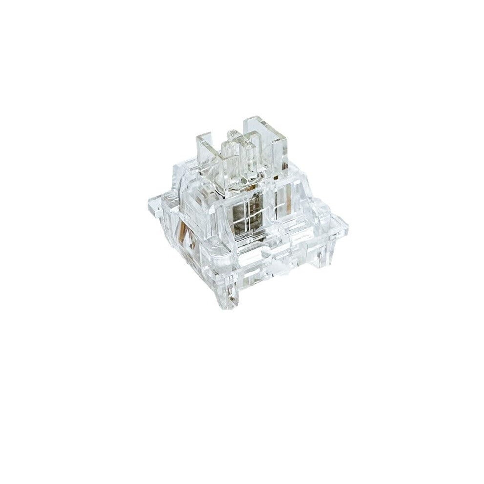 5Pin Linear Mechanical Keyboard Switches 45Gf Transparent Rgb For Custom Hotswap Keyboards 30Pcs 9174973485490