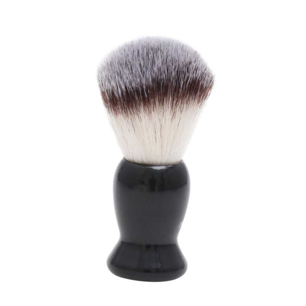 Shaving Brush Bowl Set with Nylon Hair Beard Brush for Goatee Whiskers Travel Use Rich Lather