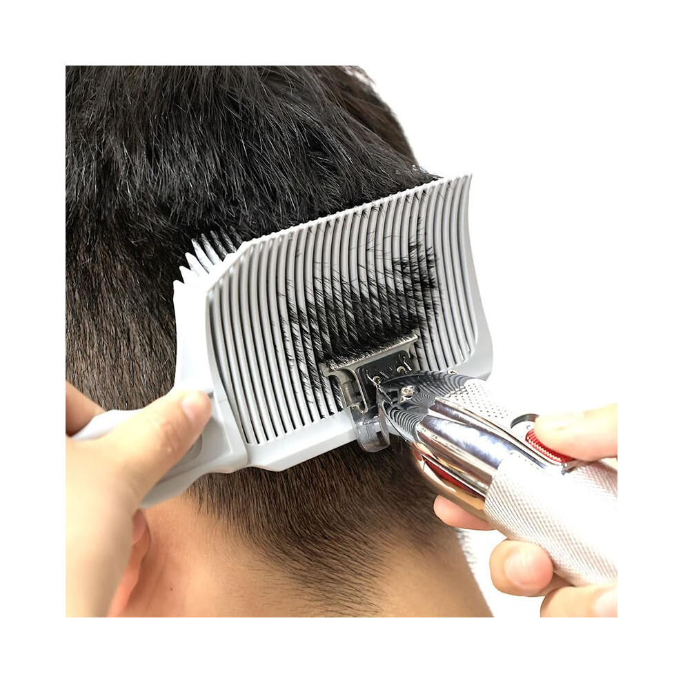 Unisex Professional Heat Resistant Barber Comb With Antistatic Teeth For Smooth Fade Blending