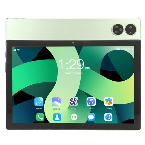 Long Battery Life 5G WiFi Octa Core Processor Newest Android OS Google Certified 2 in 1 Tablet IPS HD Display Dual Camera Expandable Storage 1