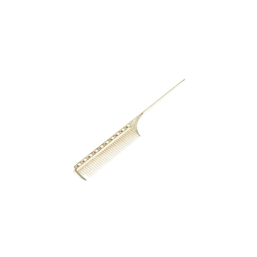 Unisex Barber Cutting Comb Aluminum Rat Tail With Precision Toothed Design For Salon And Home Styling
