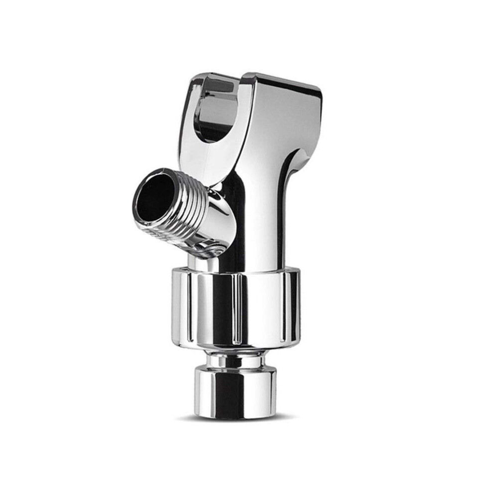 Metal Shower Head Holder Bracket With Adjustable Arm Adapter For Bathroom Wall Mount 9164114105387