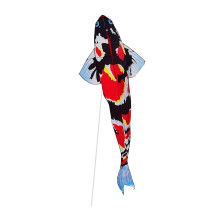 Large Foldable Koi Fish Kite for Outdoor Park and Beach Activities with Vivid Japanese Design