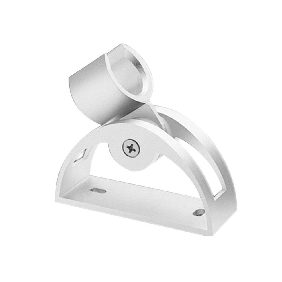 Adjustable Aluminium Wall Mounted Shower Head Holder With 45 Angle Bathroom Bracket 9164114106438