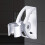 Adjustable Aluminium Wall Mounted Shower Head Holder with 45 Angle Bathroom Bracket 2