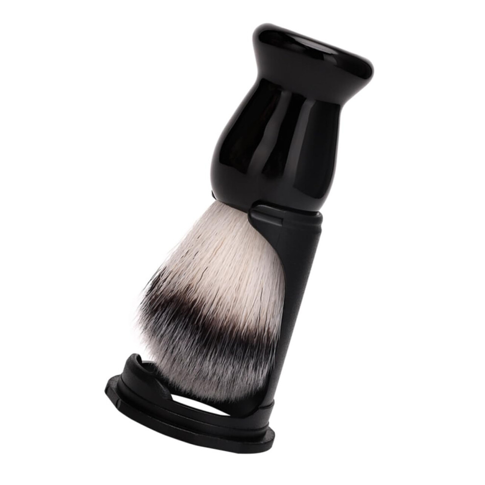 Beard Grooming Kit with Soft Bristle Shaving Brush and Stand for Men Daily Beard Care