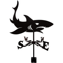 Stainless Steel Garden Weather Vane Bear Tractor Dragon Wind Direction Indicator for Yard Decor