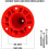 70CM Flexible Delineator Post with Threaded Socket, Reflective Visibility Traffic Safety Marker 4