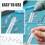6 Pack Blind Wand Tip  Kit for Horizontal and Vertical Blinds Interior Window Shutters 3