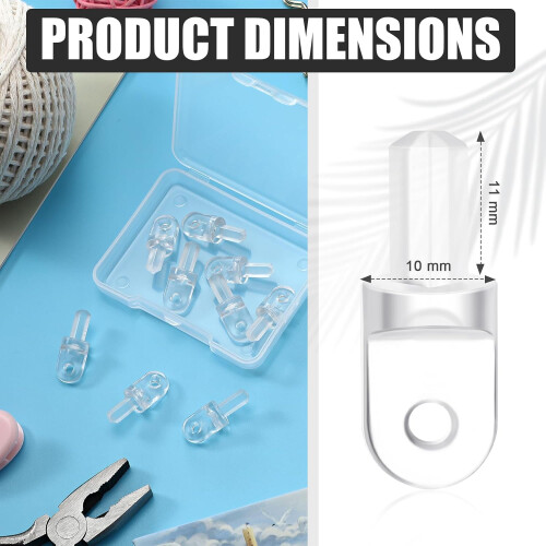 6 Pack Blind Wand Tip  Kit for Horizontal and Vertical Blinds Interior Window Shutters 1