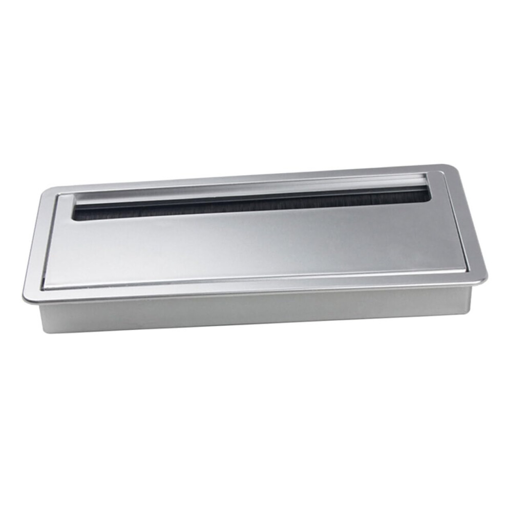 Cable Management Box Aluminum Desk Cable Grommet Easy Installation Wire Organizer For Office 9099447141743