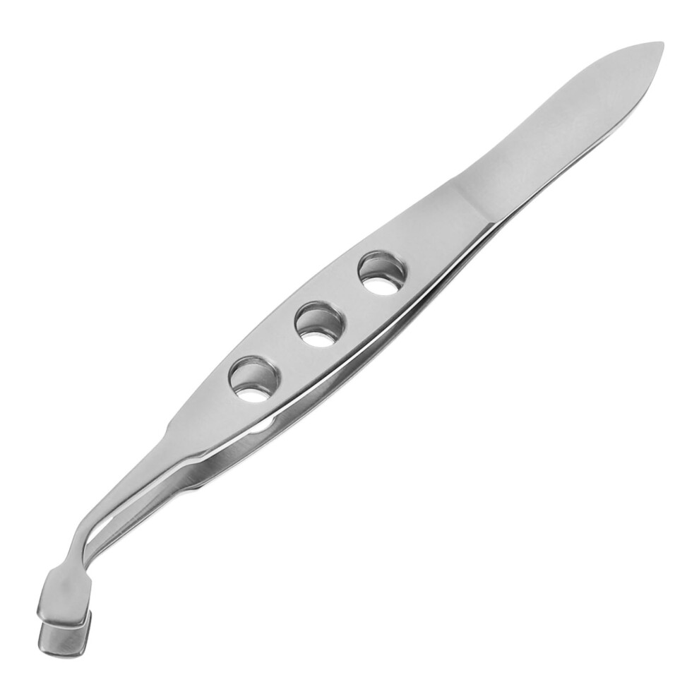 Eyelid Tweezers for Meibomian Gland Relief Metal Precision Forceps Massage Tool for Women