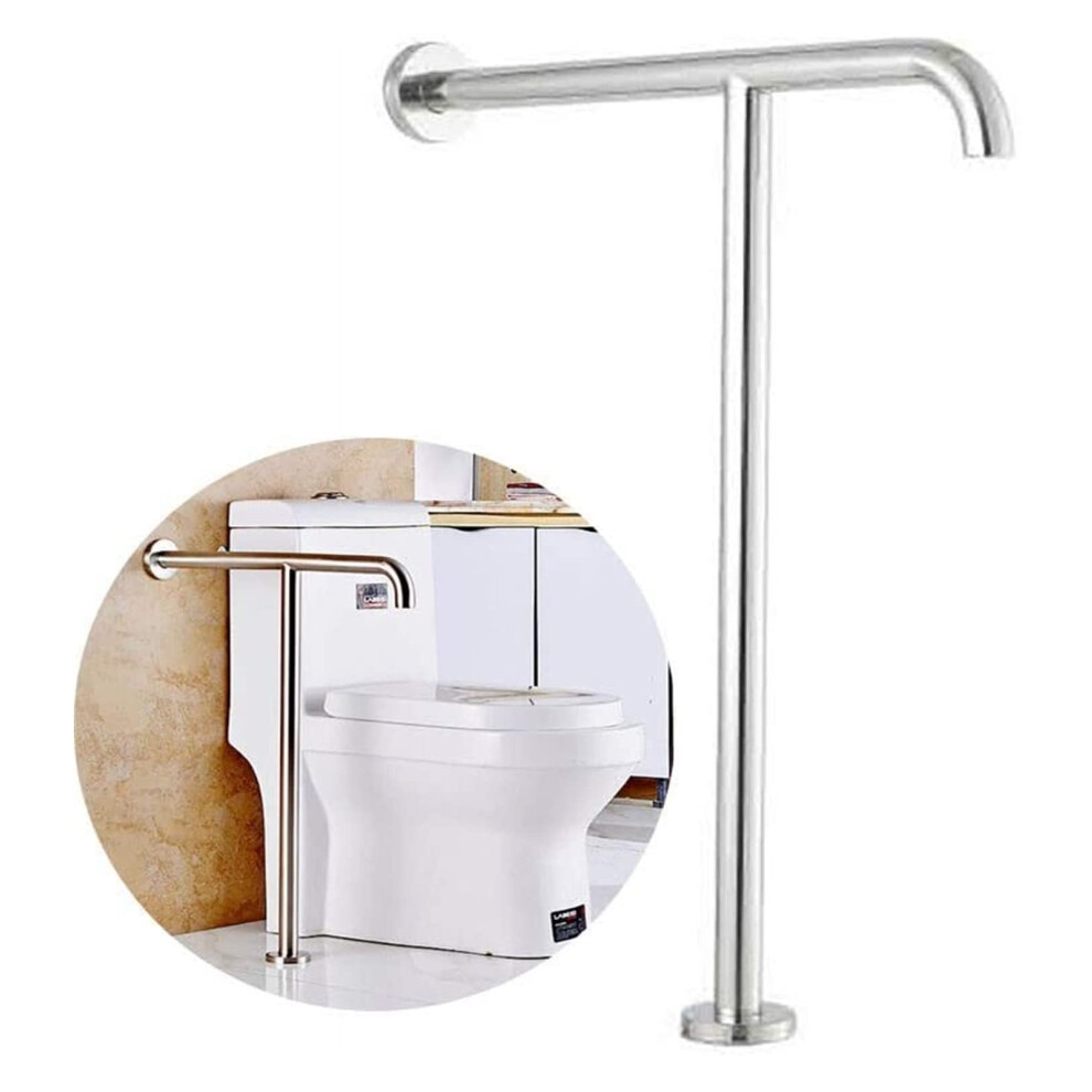 Bathroom Grab Bars 304 Stainless Steel TShaped Safety Handrail for Toilet and Shower Support
