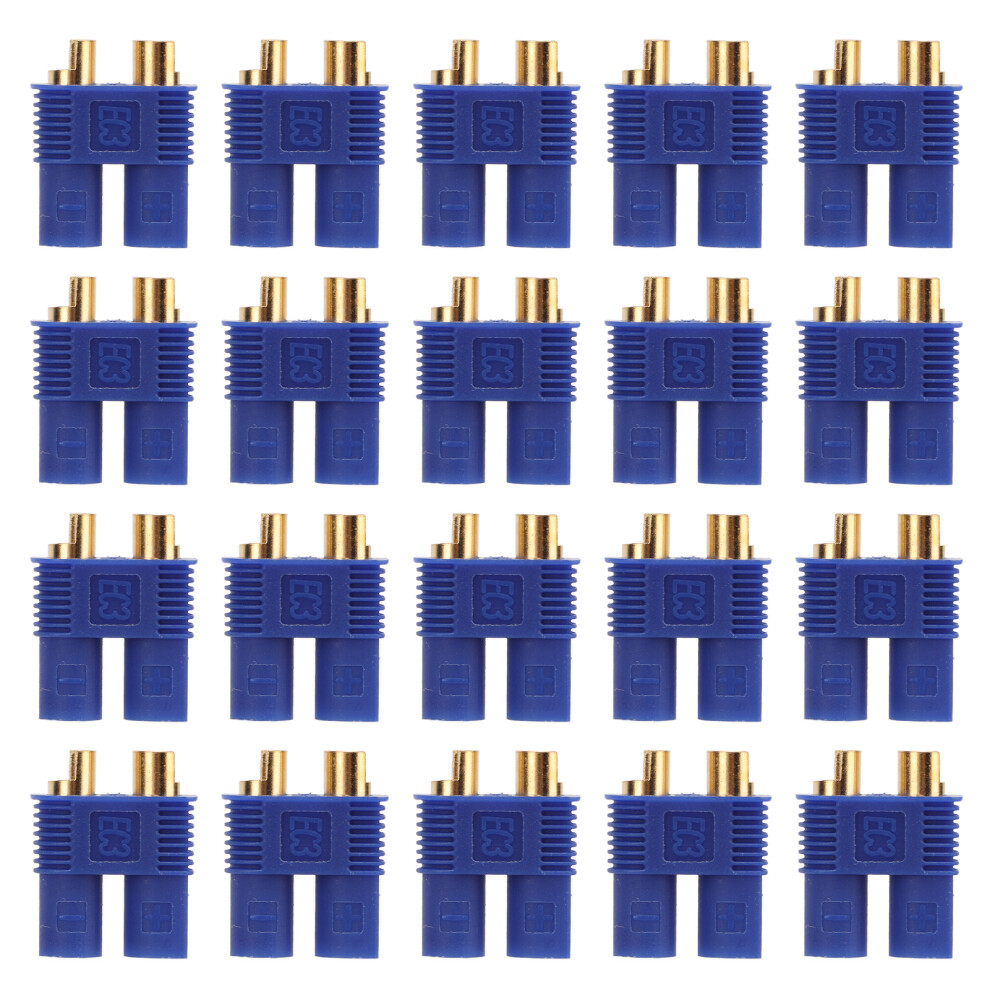 Plated Connectors For Rc Lipo Battery Connector Adapter, Ec3 To T Male Female Connectors Esc Charger Compatible With Ergonomic Design And Gold 9175034331602