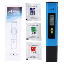 Digital PH Meter For Aquariums With 0.01 Precision Mini PH Tester With Automatic Temperature Compensation Fast Stabilization 4-5 Seconds High