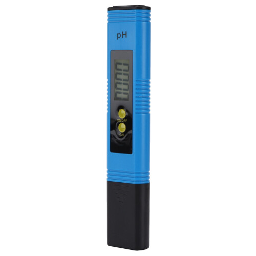 Digital PH Meter For Aquariums With 0.01 Precision Mini PH Tester With Automatic Temperature Compensation Fast Stabilization 4-5 Seconds High 1