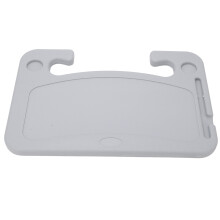 Tavolino da volante per auto, vassoio per auto per mangiare e lavorare con il laptop, scrivania ergonomica con gancio per volante, scrivania multiuso
