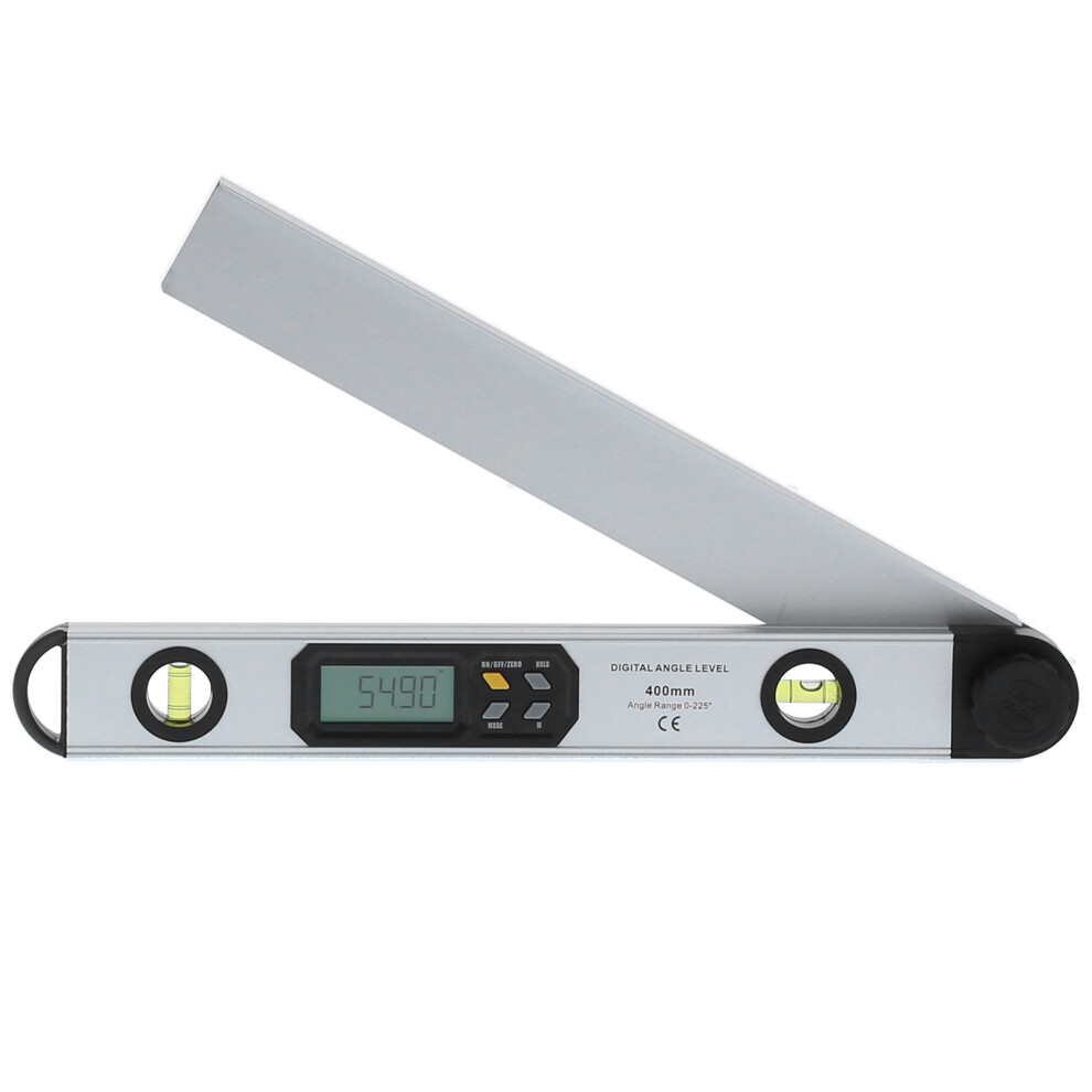 Aluminum Digital Angle Finder With Horizontal Bubble Level Backlit Lcd Display High Accuracy Measuring Tool For Construction And Home Projects Data 9175034335792
