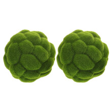 2pcs Artificial Boxwood Balls Realistic Topiary for Wedding Garden Patio Porch and Table Centerpieces
