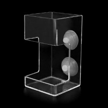 Aquarium Feeding Tray with Suction Cup Keeps Food Contained for Shrimp and Fish Tank