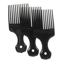 Wide Tooth Detangling Comb Set for Thick and Curly Hair, Gentle Scalp Massage, 6pcs