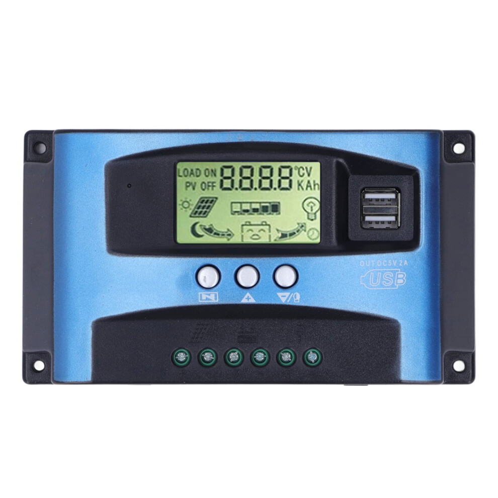 12V 24V Mppt Solar Charge Controller With Lcd, Efficiency Bidirectional Charging For Offgrid Systems 9099447405081