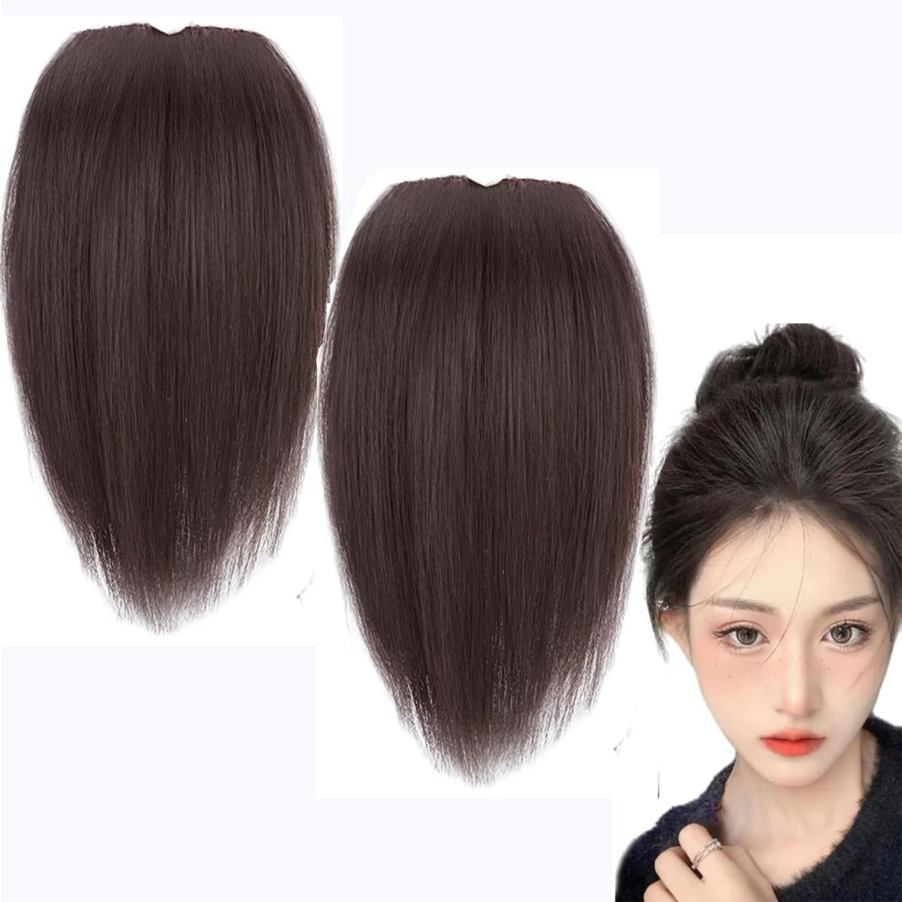Unisex Hair Volume Clip Extensions For Instant Natural Thickening, Lightweight Seamless Blend For Thin Hair
